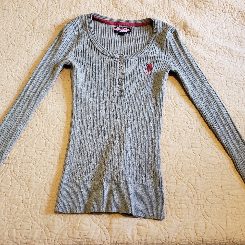 U.S. POLO Cable Knit Sweater